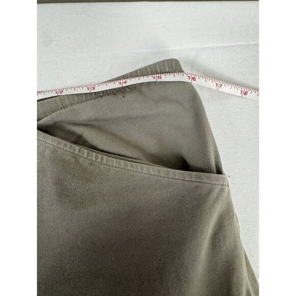 Eileen Fisher Gray Taupe Cropped Trouser Pants XS Minimalist Luxe Comfort - Picture 5 of 8